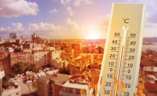 Caldo e afa in Italia