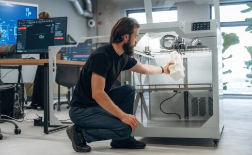 Immagine rappresentativa della stampa 3D di pelle umana vascolarizzata